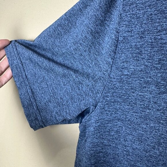 UNDER ARMOUR The Playoff Polo Loose Fit Blue Grey Size Medium - Picture 4 of 7